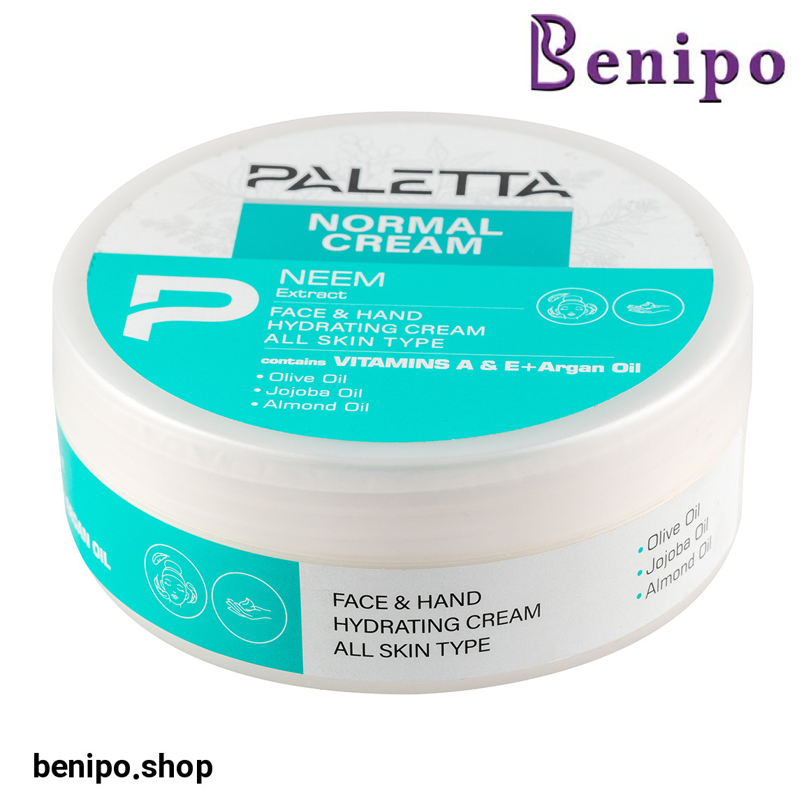 کرم مرطوب کننده مدل Neem مناسب پوست معمولی حجم 220 میلی لیتر