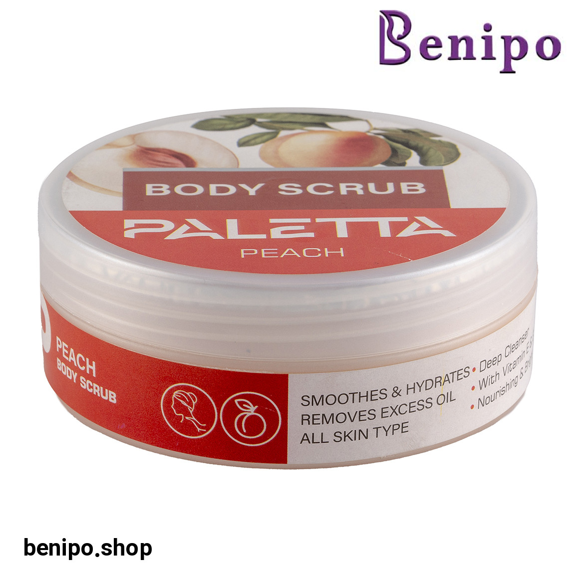 اسکراب بدن با رایحه هلو حجم 220 میلی لیتر