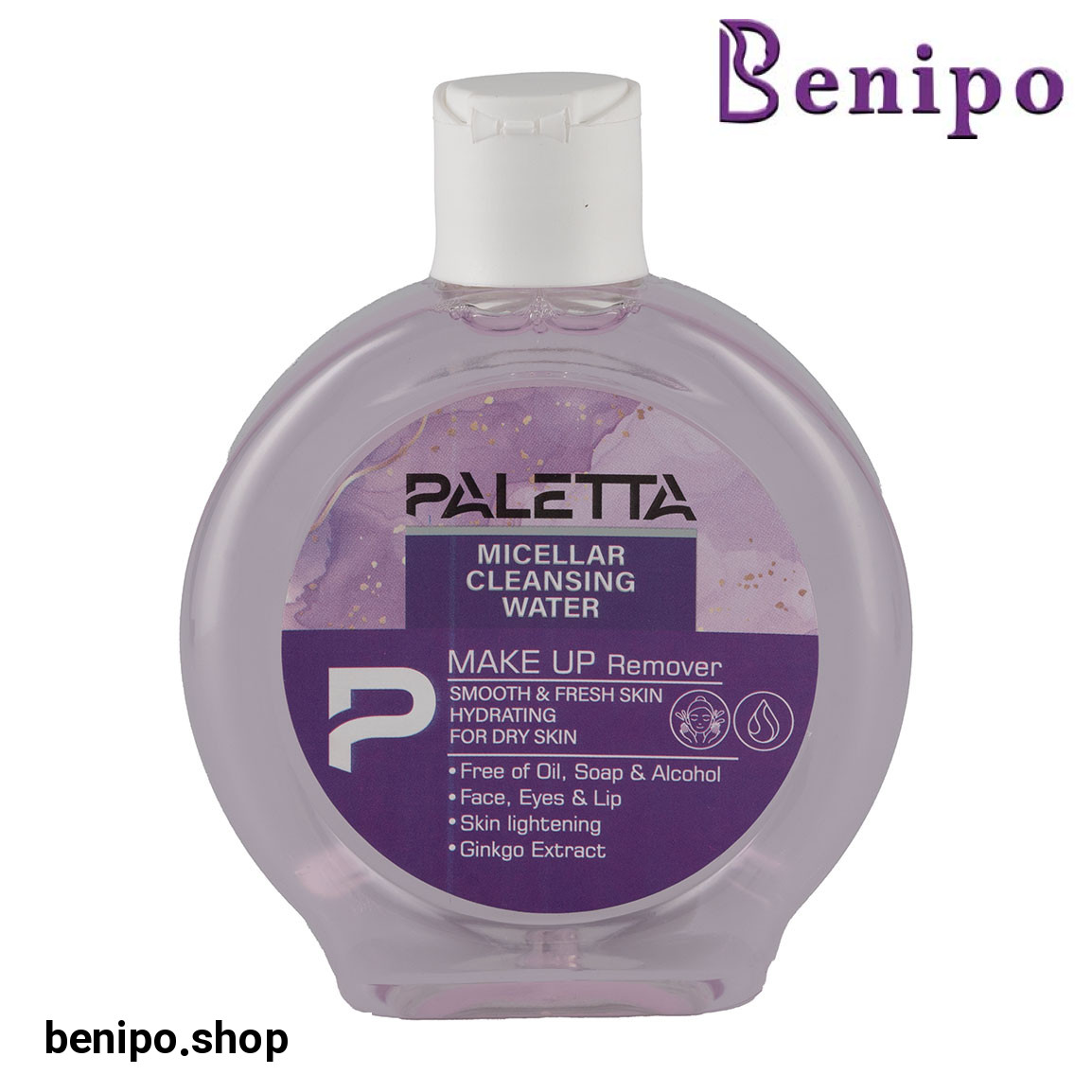 میسلارواتر مدل جینکو مناسب پوست خشک حجم 200 میلی لیتر