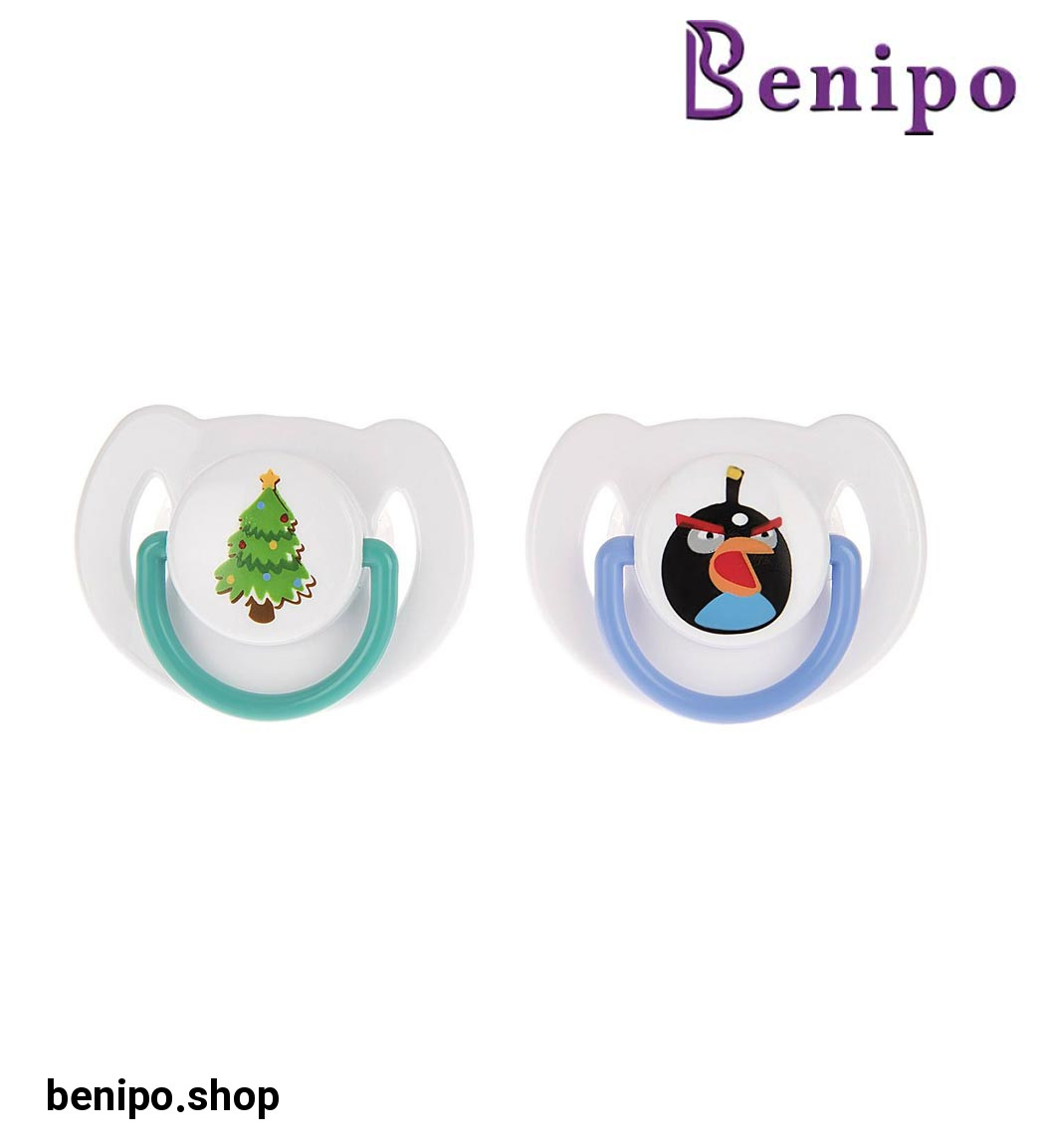 پستانک انگری بردز مدل 4010 دو عددی