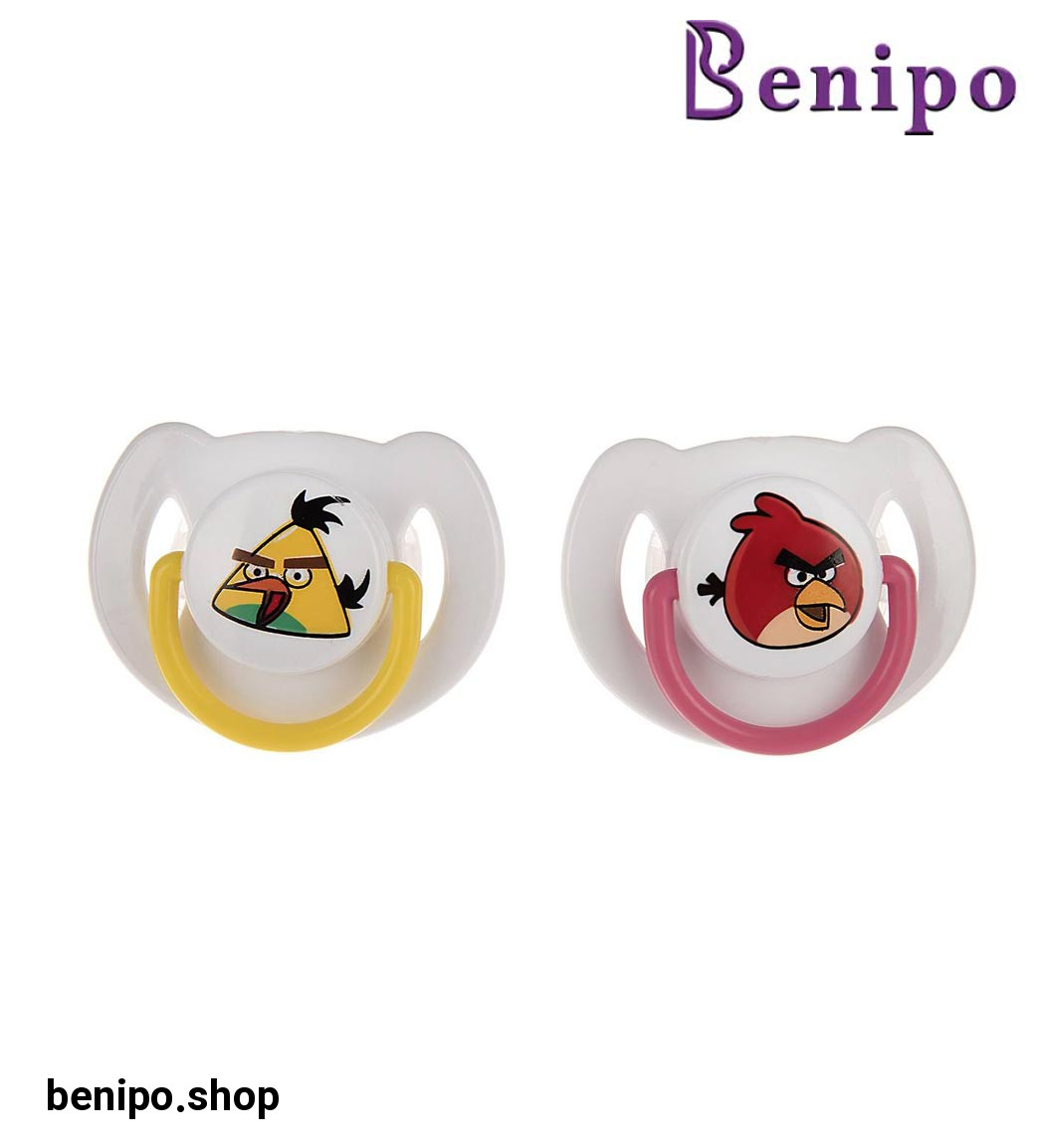 پستانک انگری بردز مدل 4020 دو عددی