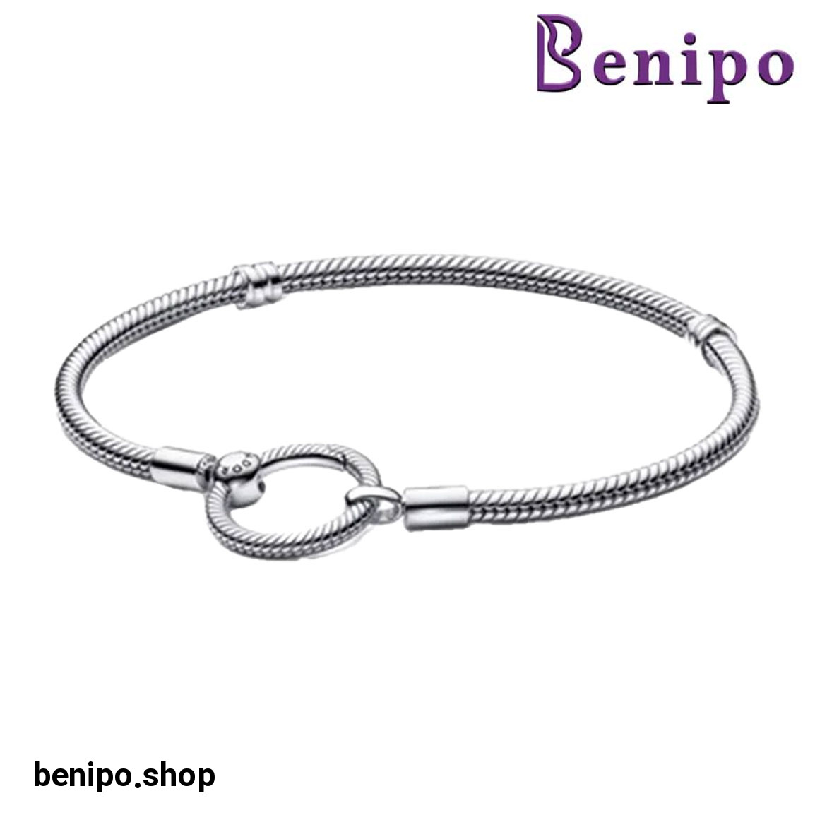 دستبند نقره مدل میکی موس دیزنی سایز 21