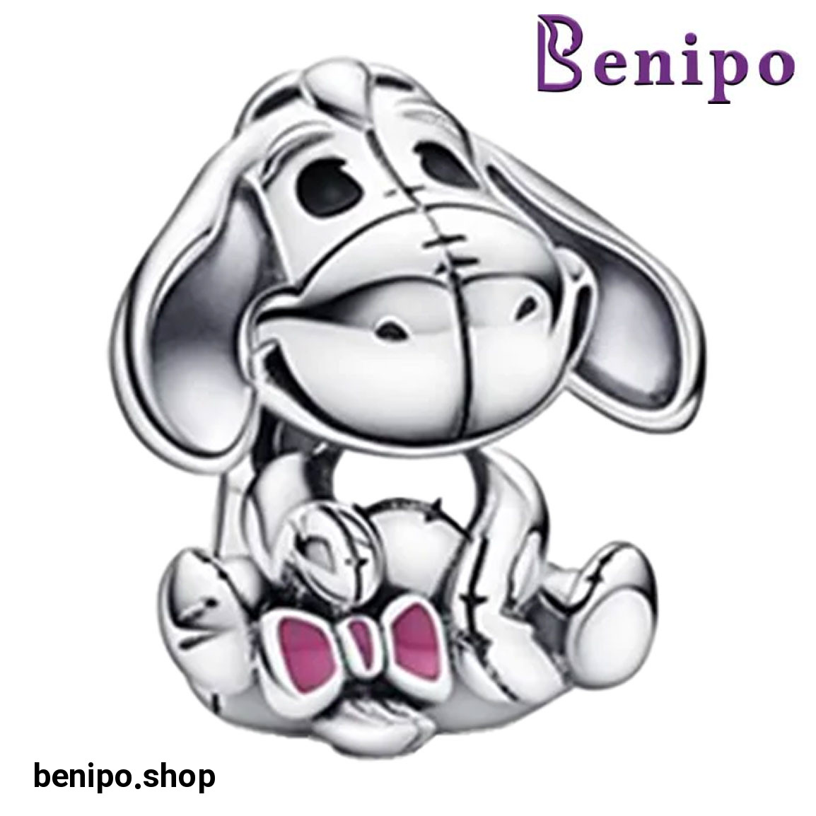 چارم آویز نقره مدل ایوره انیمیشن وینی پو خرس