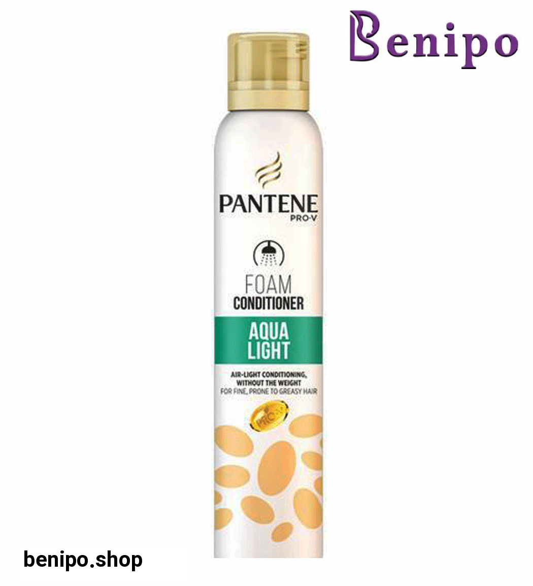 فوم نرم کننده و ضد ریزش مدل Aqua Light حجم 180 میل