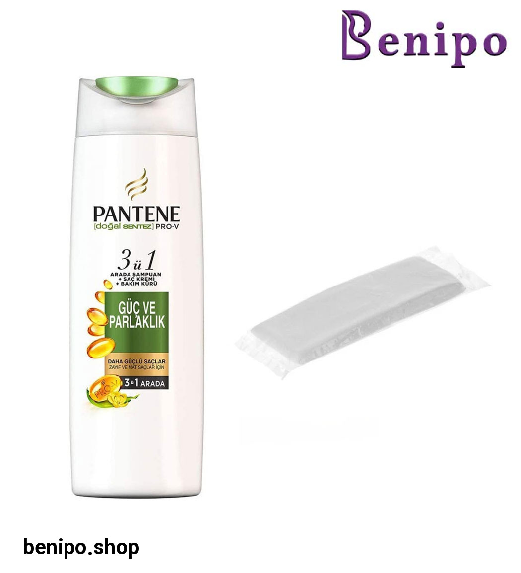 حوله یکبار مصرف به همراه شامپو درخشان کننده موهای کدر و ضعیف حجم 400میل