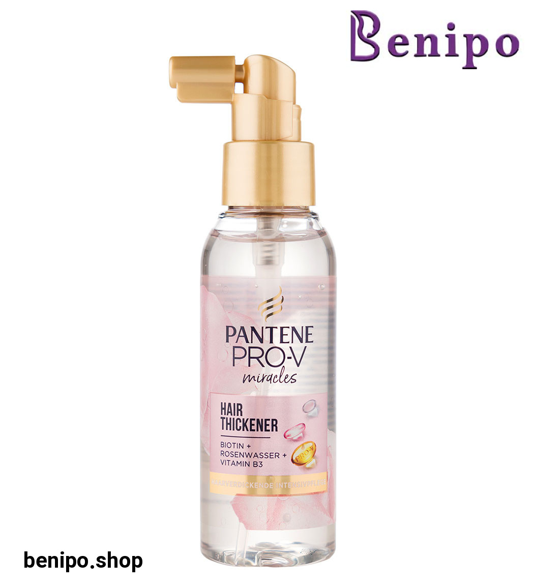 سرم حجم دهنده و پر پشت کننده مو مدل Thickener حاوی عصاره گل رز و بیوتن 100میل