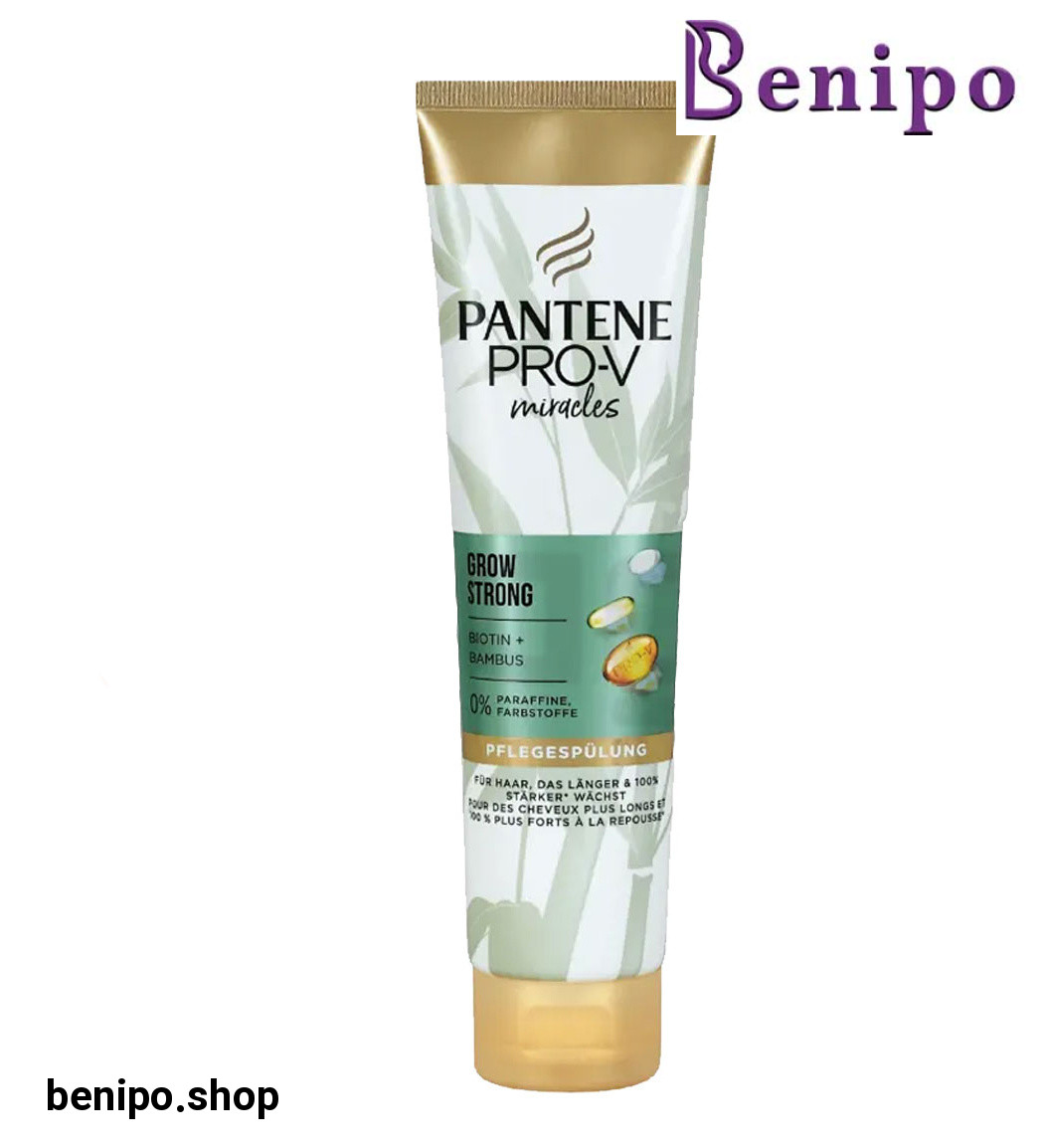 نرم کننده مو مدل تقویت کننده حاوی بیوتین و بامبو مناسب انواع مو 160میل