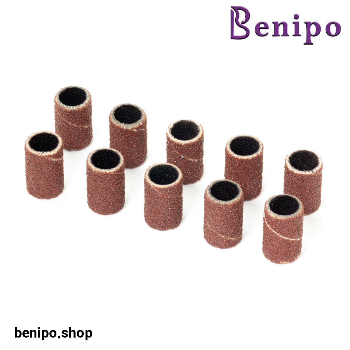 سر سوهان ناخن کاغذی بسته 10 عددی