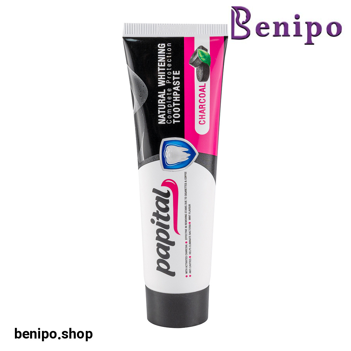 خمیر دندان سفید کننده حاوی ذغال حجم 100میلی لیتر