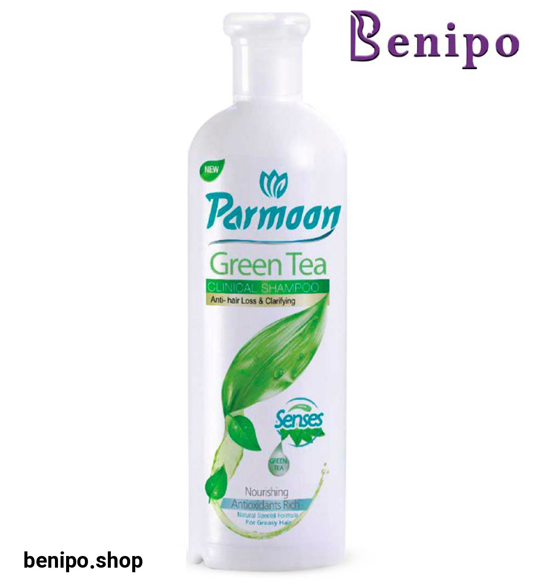 شامپو چای سبز مناسب موهای چرب 400 میل