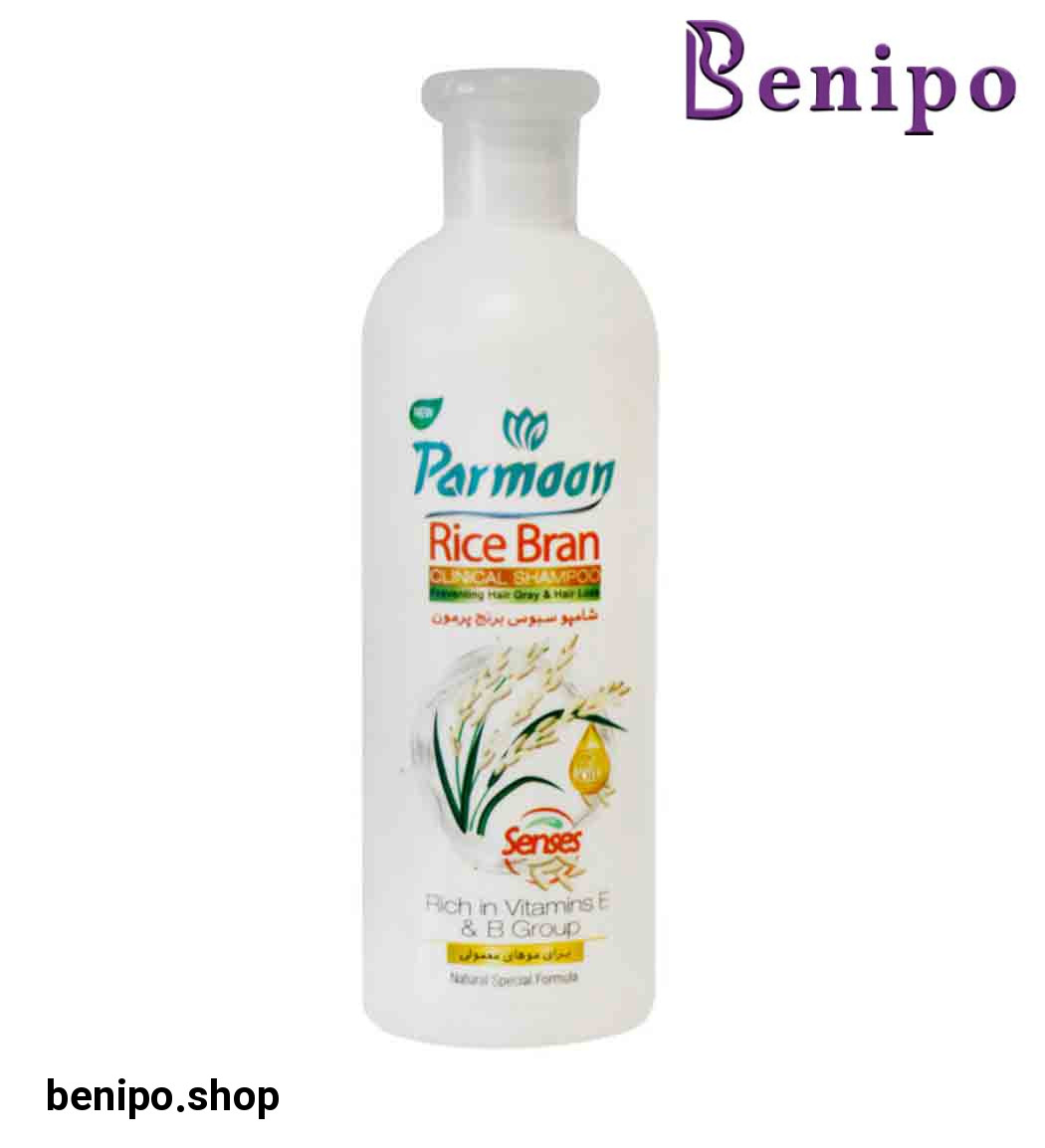 شامپو سبوس برنج مناسب موهای معمولی 400 میل