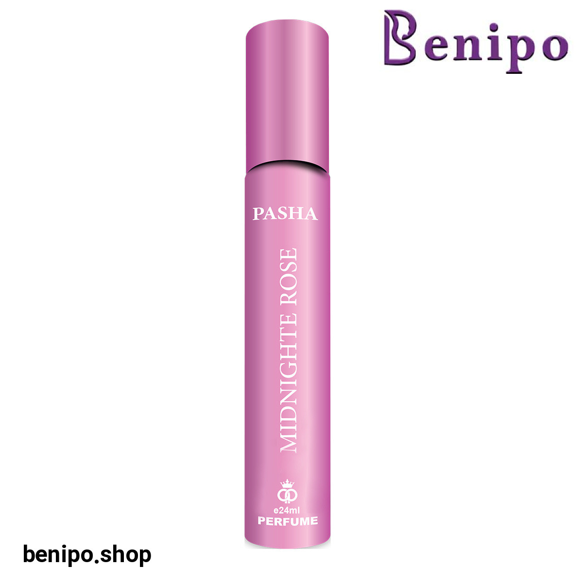 عطر جیبی زنانه مدل میدنایت رز حجم 24میل