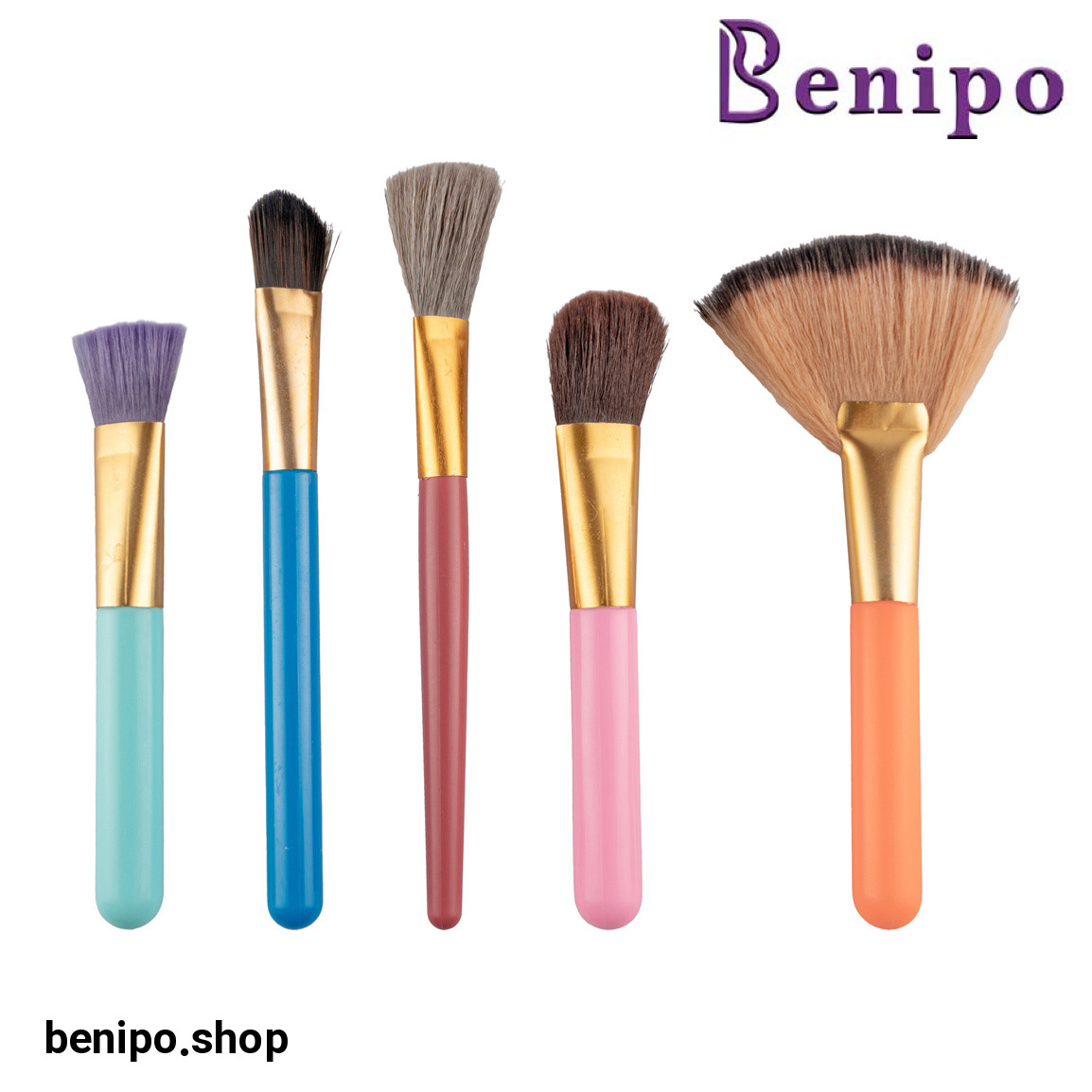 ست براش مدل Pastel بسته 10عددی