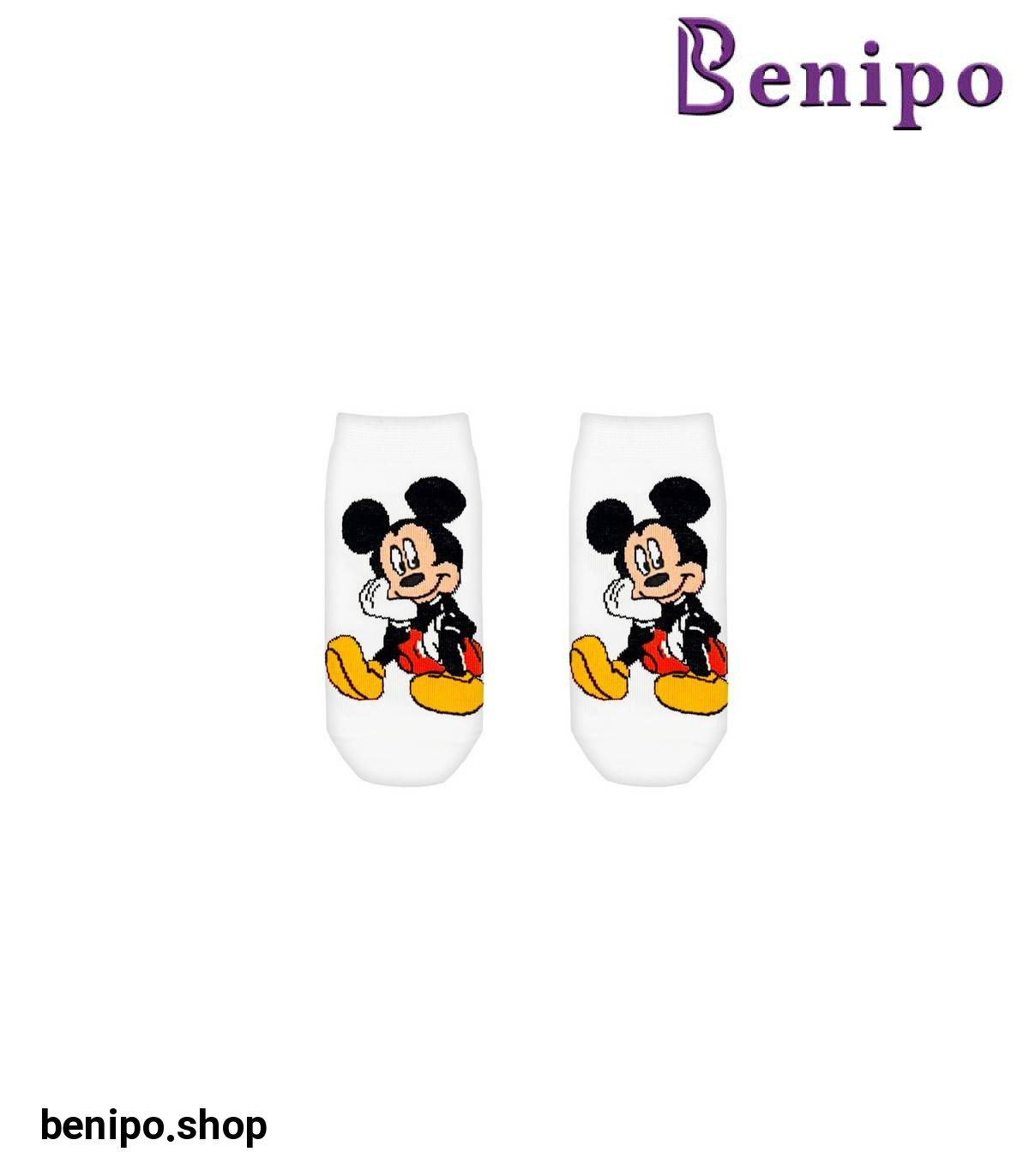 جوراب بچه گانه مچی مدل میکی موس