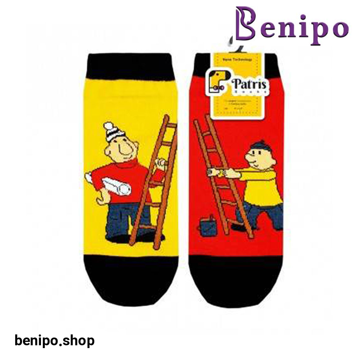 جوراب مچی مدل پت و مت