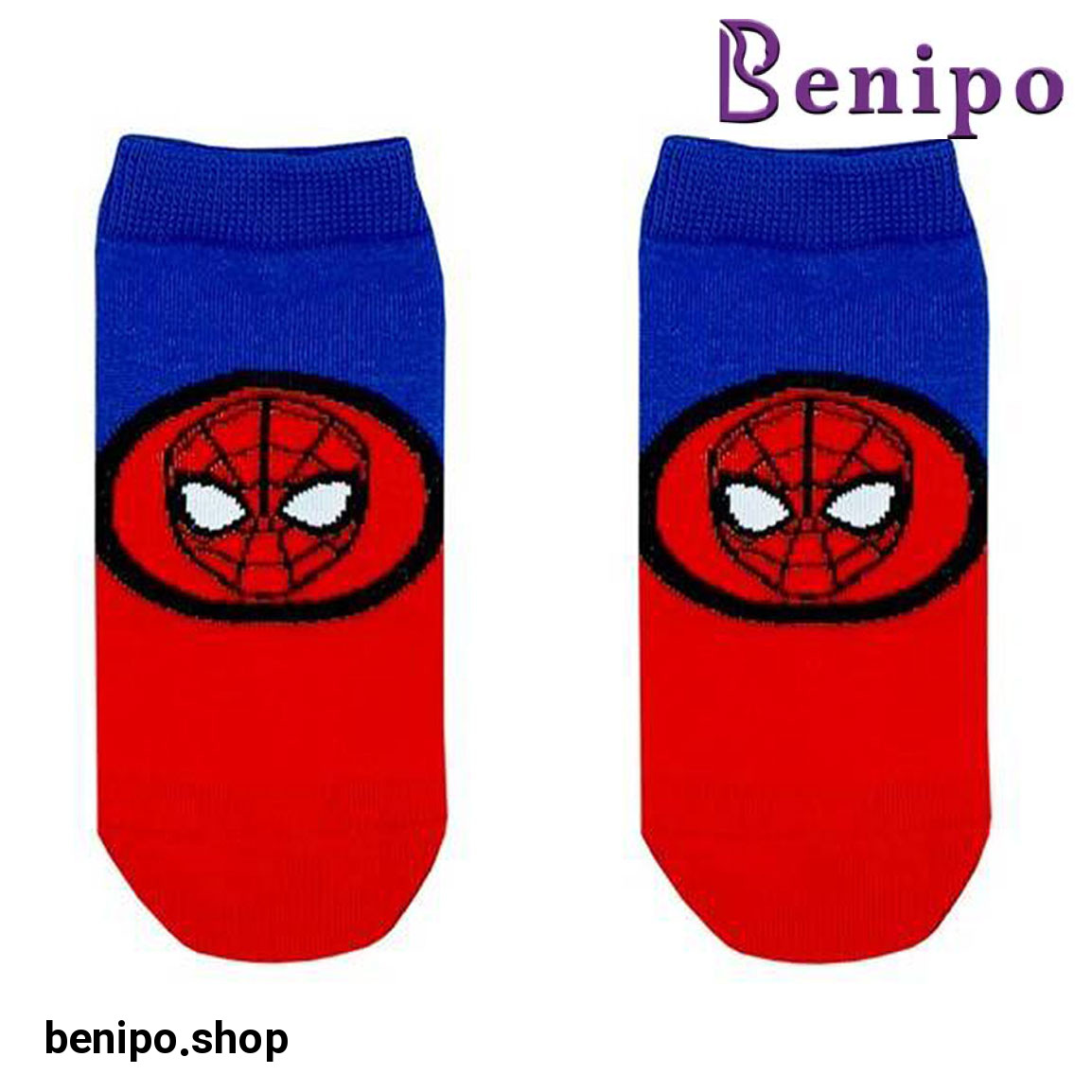 جوراب بچه گانه مچی مدل اسپایدرمن
