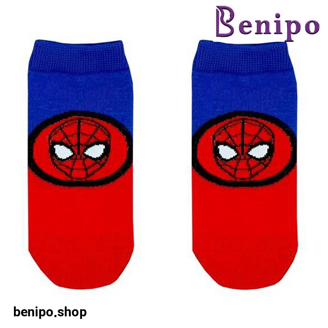جوراب بچه گانه مچی مدل اسپایدرمن