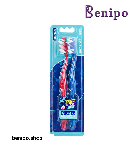 مسواک دو قلو مدیوم بزرگسال