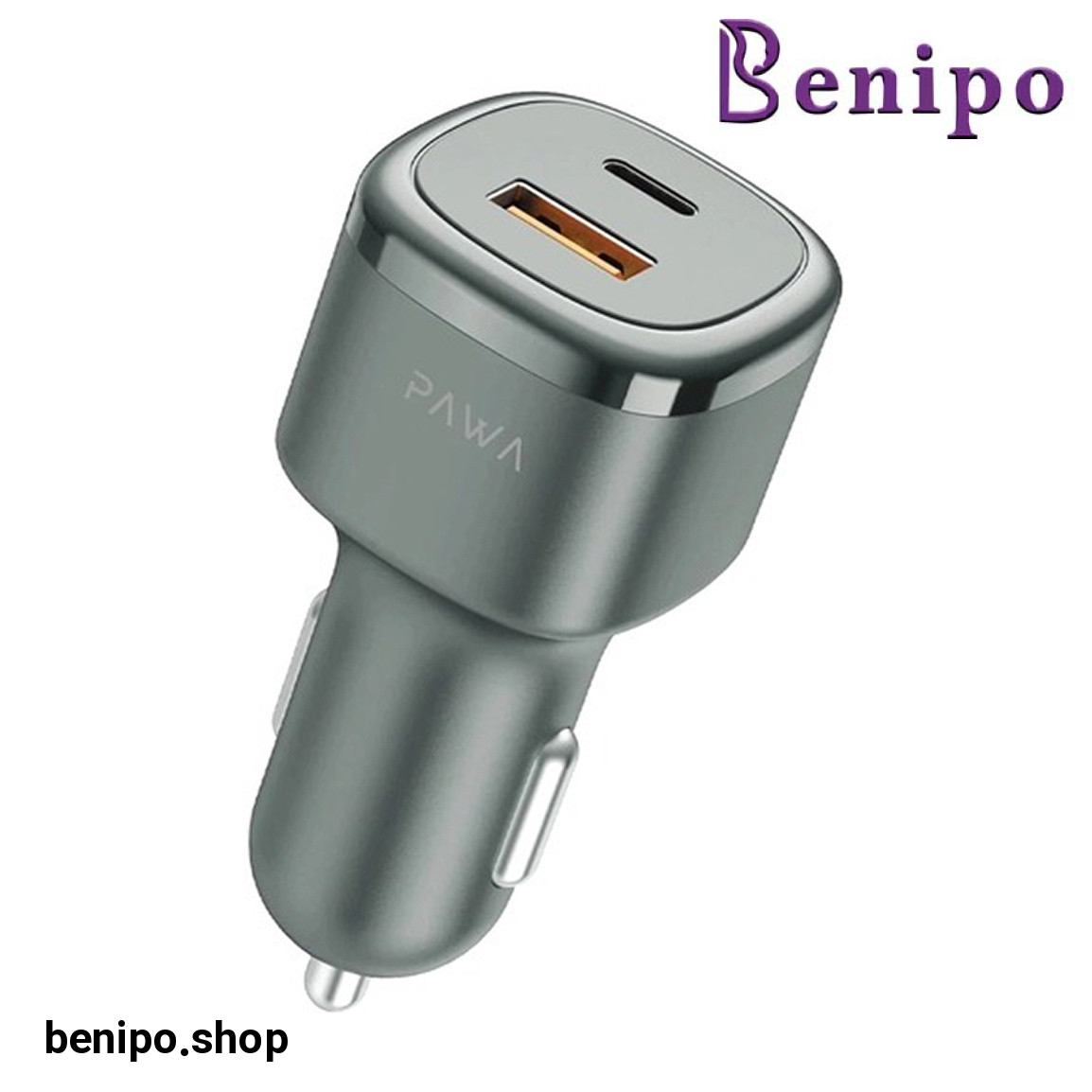 شارژر فندکی 50 وات مدل SOLID CAR CHARGER 50W CC50QC