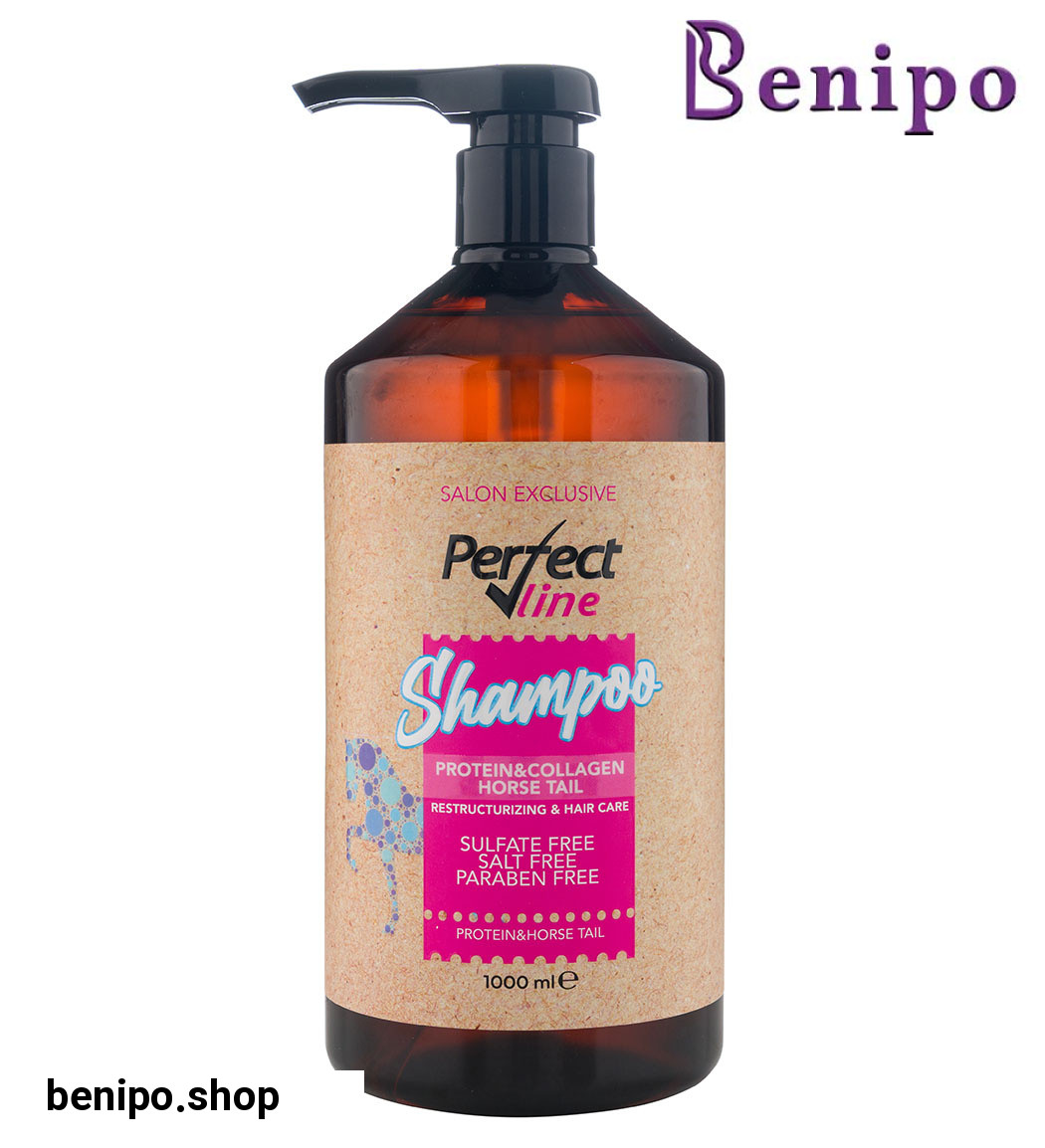 شامپو فاقد سولفات و ترمیم کننده حاوی پروتئین و کلاژن 1000میل