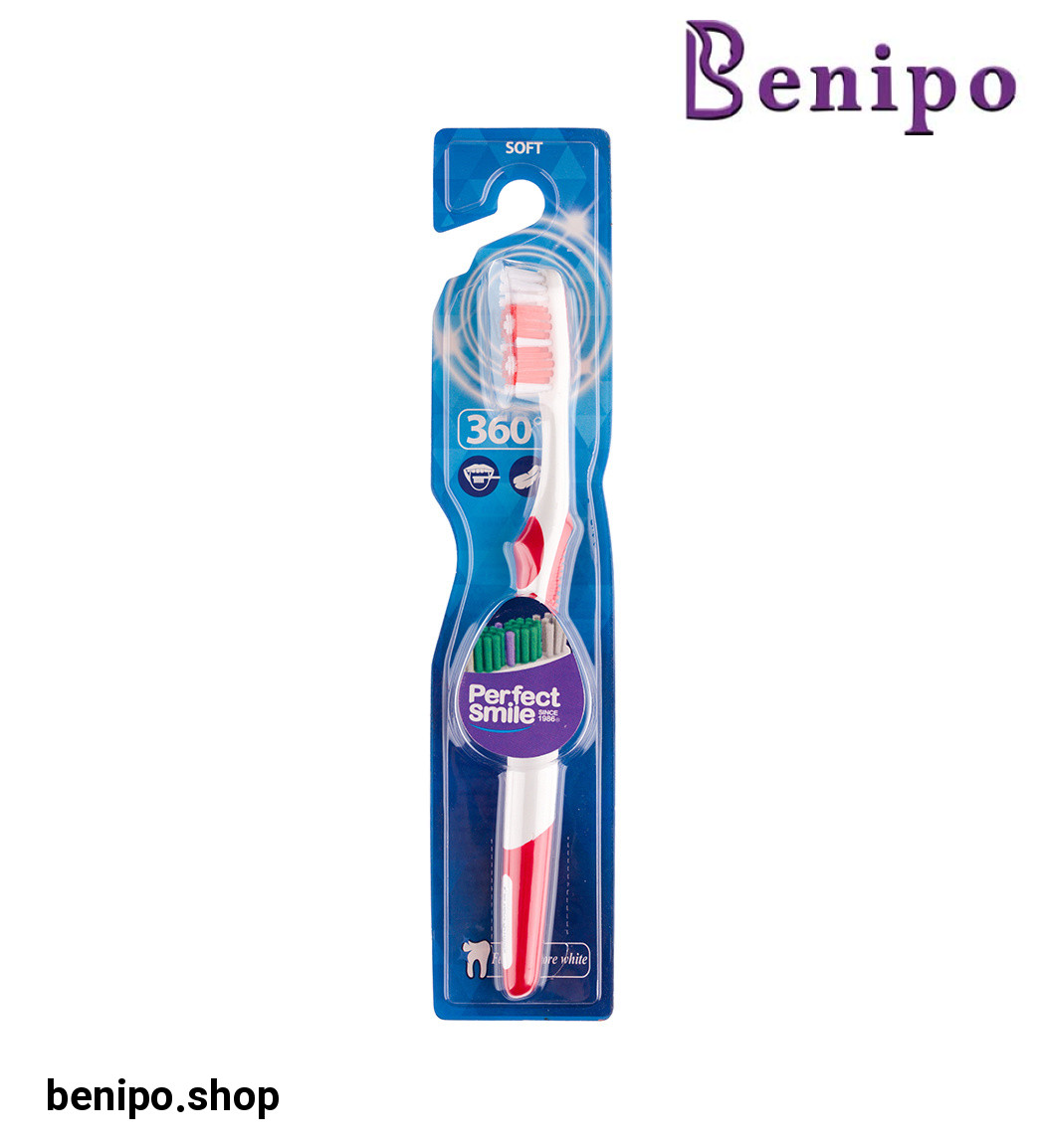 مسواک سری 360 مدل Soft درجه ارسال با رنگ رندوم