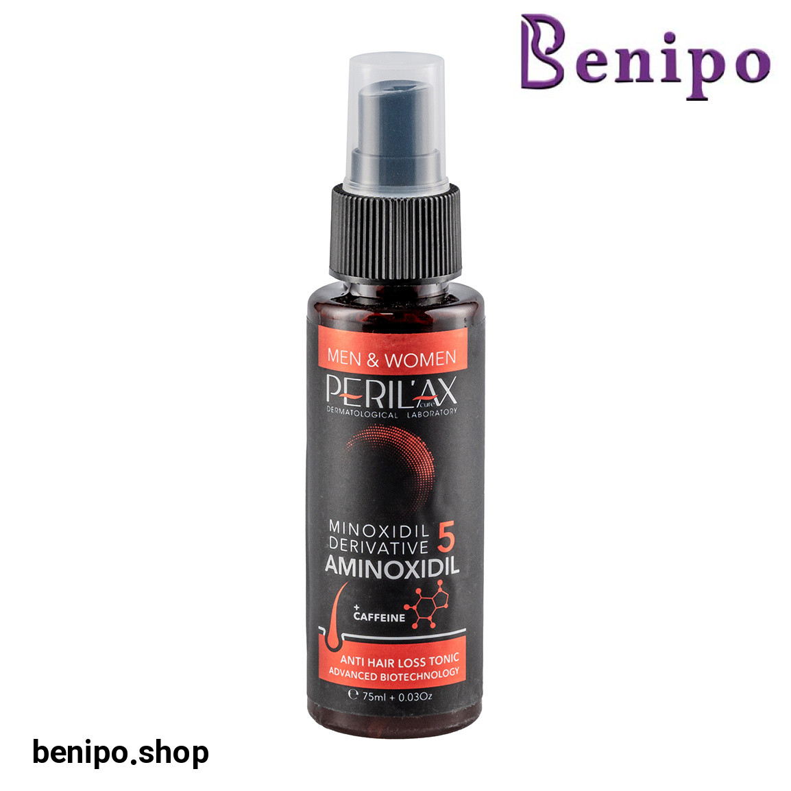 تونیک ضد ریزش و تقویت کننده مو 5% حجم 75 میلی لیتر