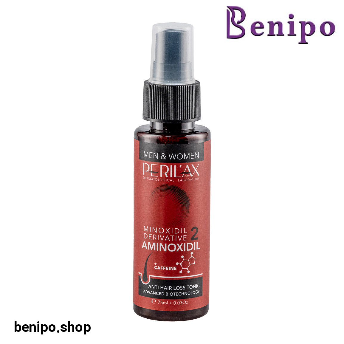 تونیک تقویت کننده مو مدل Caffeine 2% حجم 75 میلی لیتر