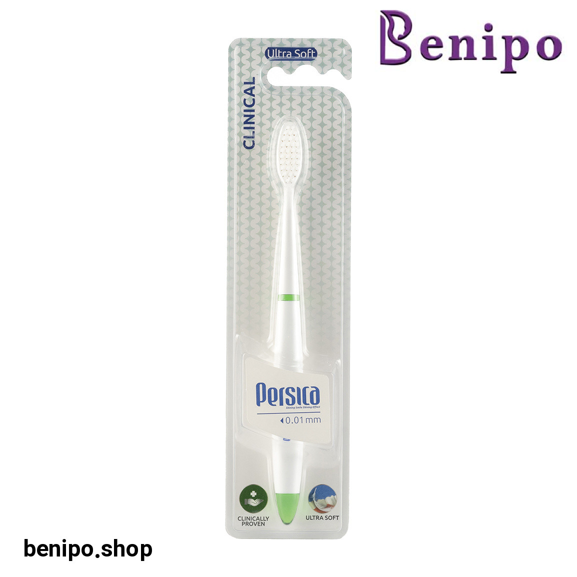 مسواک مدل کلینیکال کد P322 با برس فوق العاده نرم