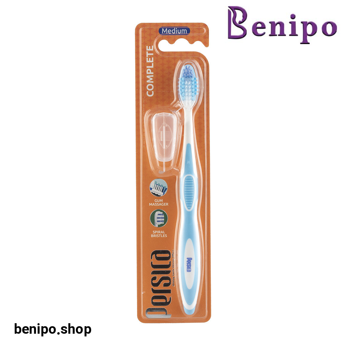 مسواک مدل کامپلیت کد P320 با برس متوسط