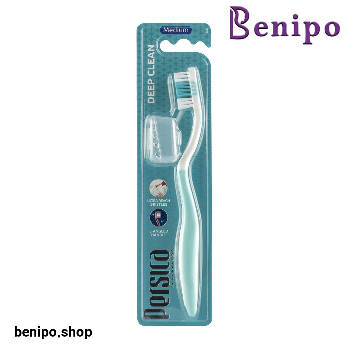 مسواک مدل دیپ کلین کد P318 با برس متوسط