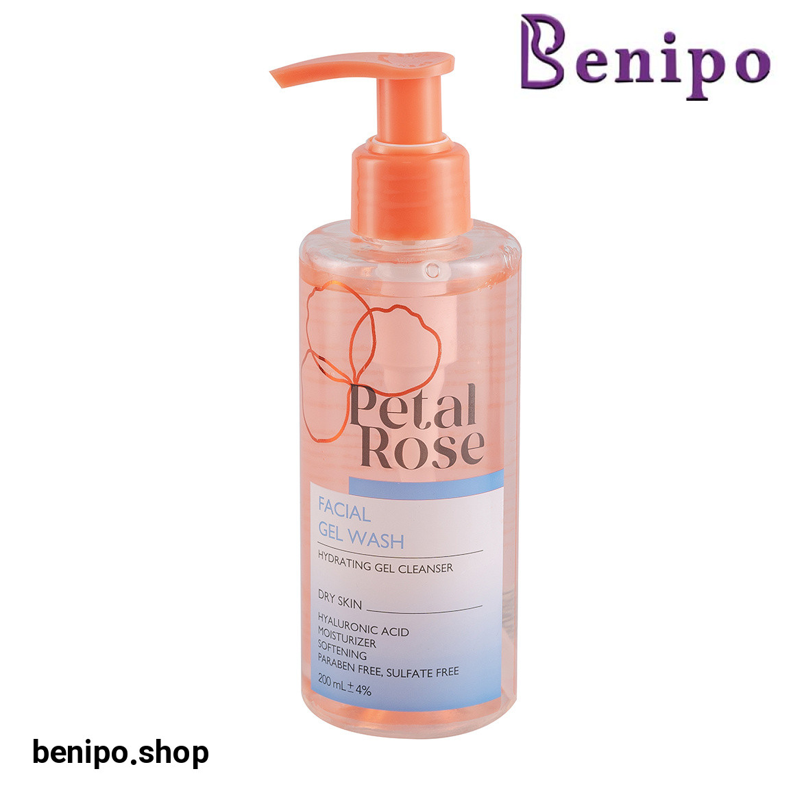 ژل شستشو صورت مناسب پوست خشک حجم 200 میلی لیتر