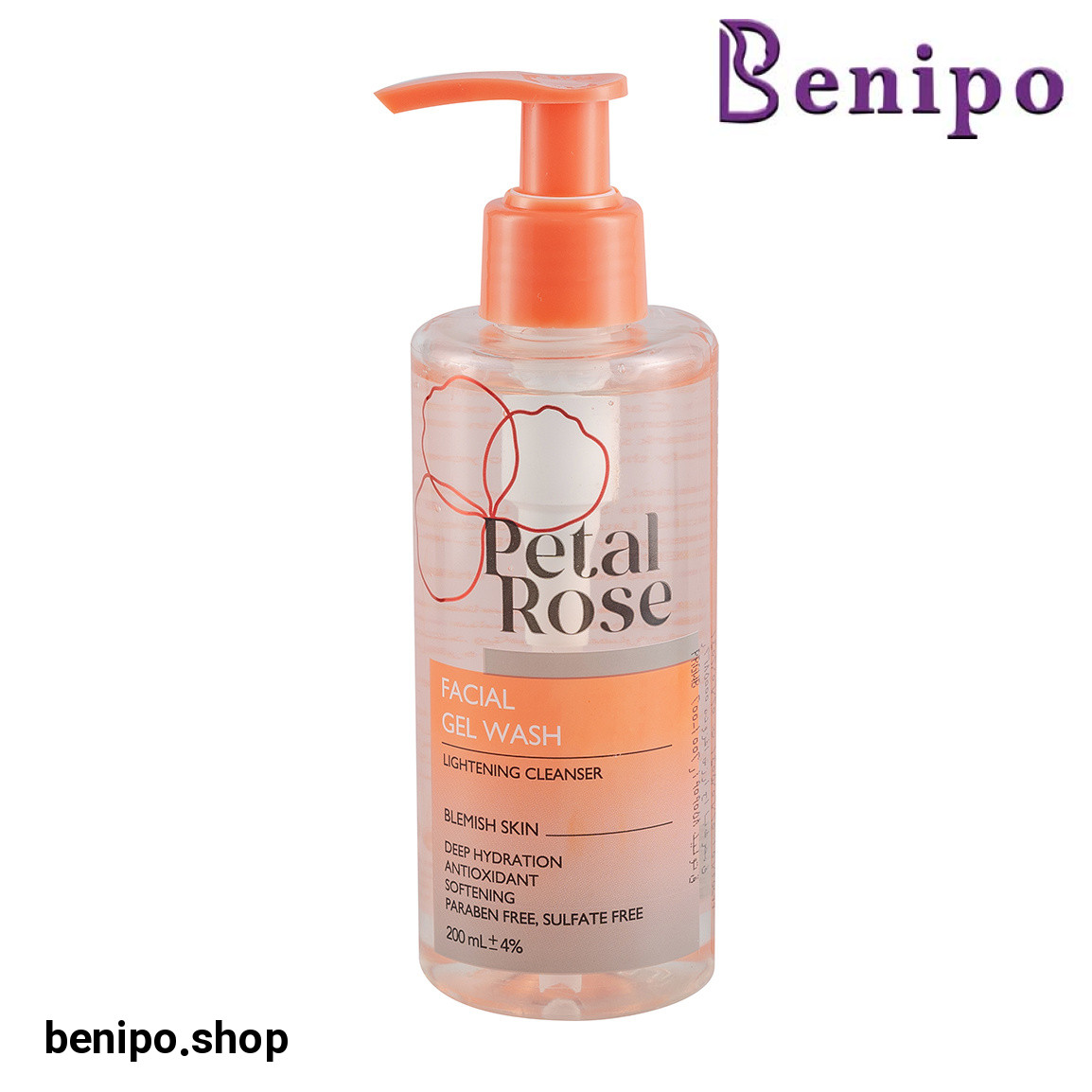 ژل شستشو صورت مناسب پوست لک دار حجم 200 میلی لیتر