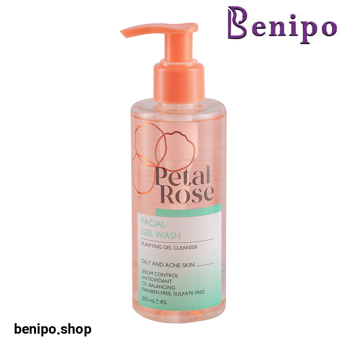 ژل شستشو صورت مناسب پوست چرب حجم 200 میلی لیتر