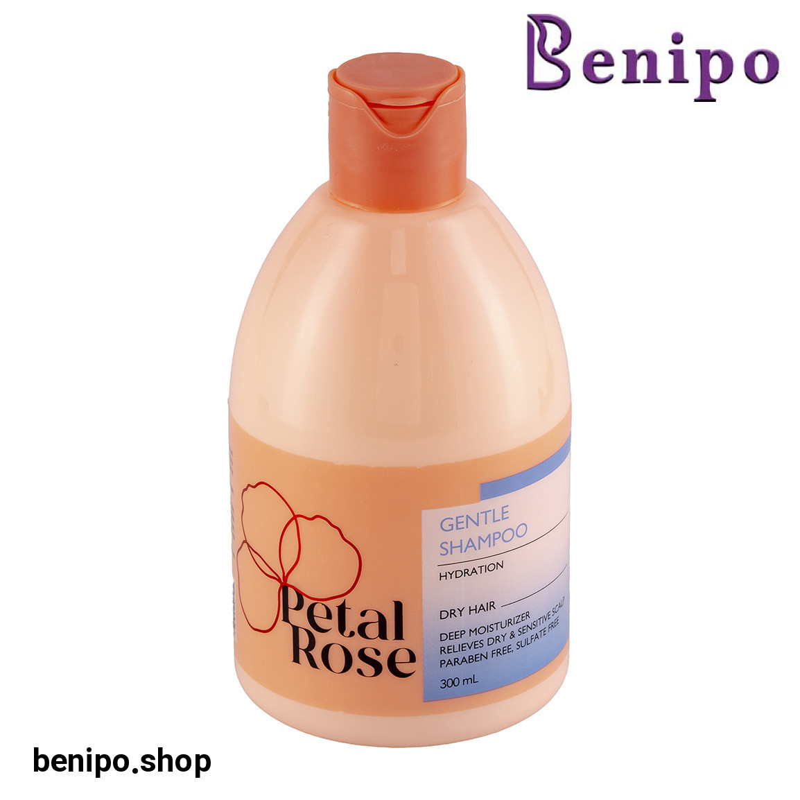 شامپو فاقد سولفات مناسب مو خشک حجم 300 میلی لیتر