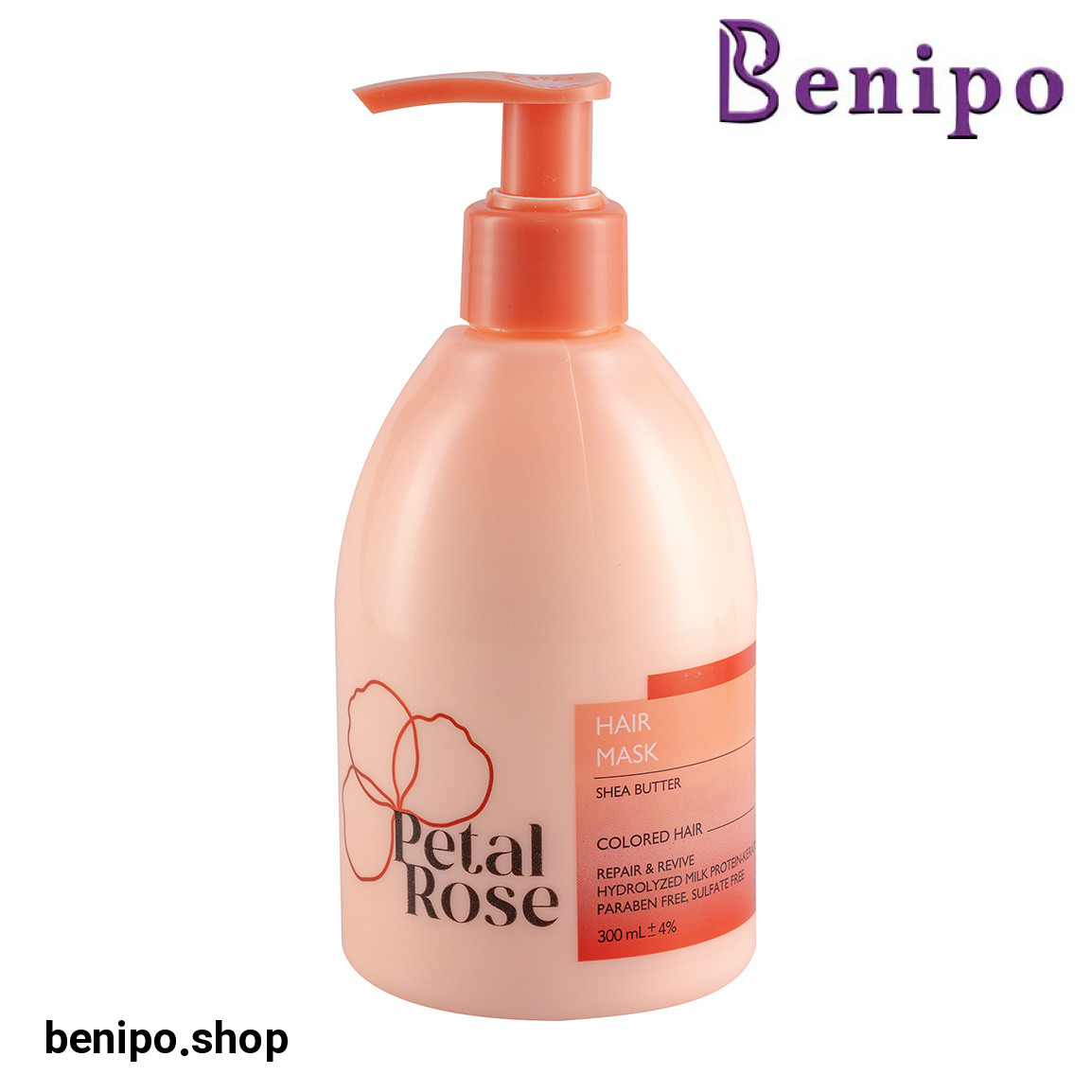 ماسک مو فاقد سولفات مناسب مو رنگ شده حجم 300 میلی لیتر