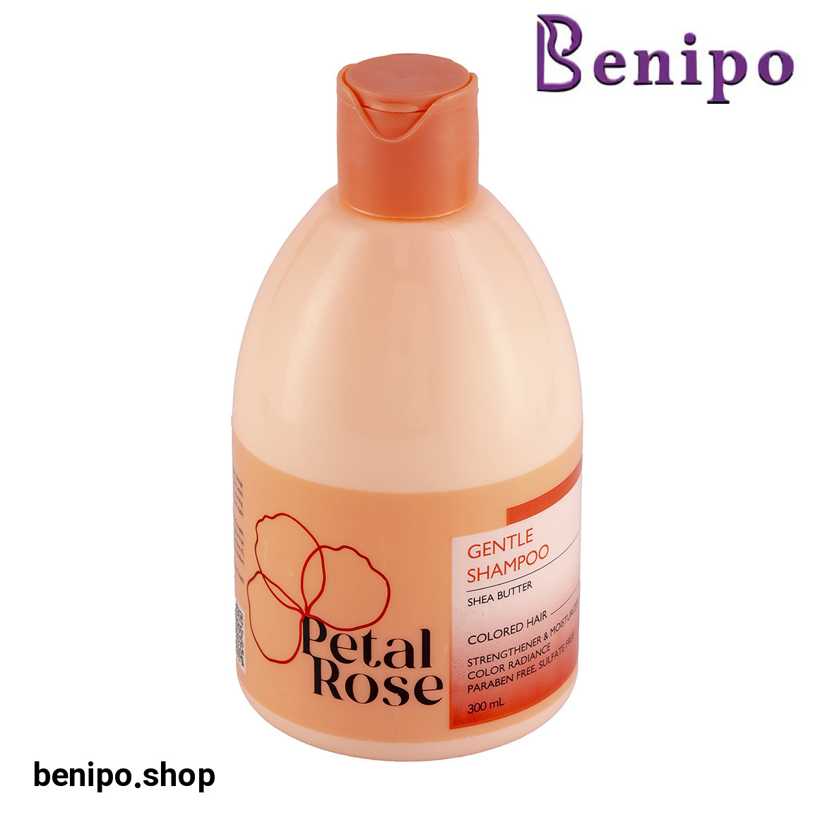 شامپو فاقد سولفات حاوی شی باتر مناسب مو رنگ شده حجم 300 میلی لیتر