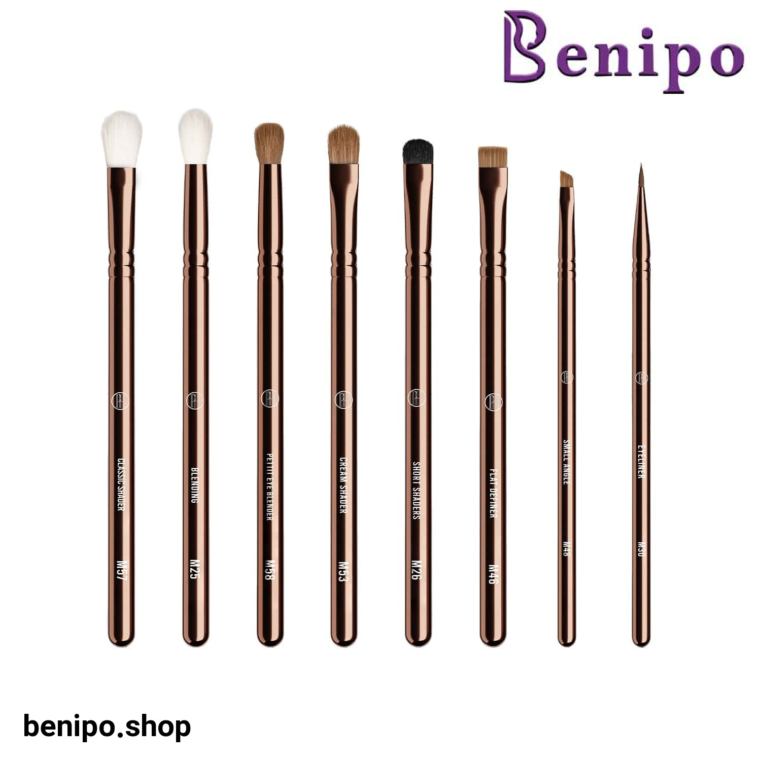 ست براش چشم 8 عددی فرین کازمتیک