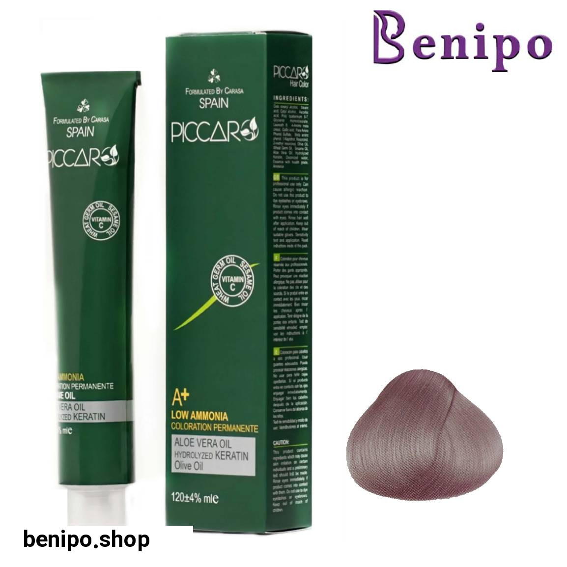 رنگ مو سری شامپاینی Champagne حجم 120 میلی لیتر