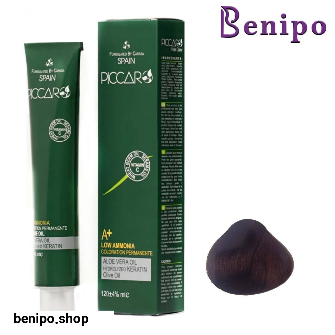 رنگ مو سری شکلاتی Chocolate حجم 120 میلی لیتر