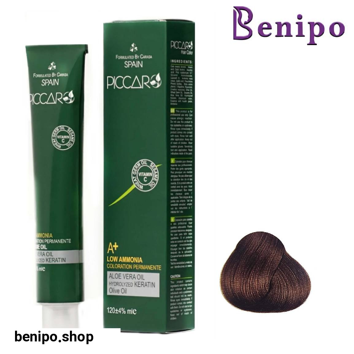 رنگ مو سری طلایی Golden حجم 120 میلی لیتر