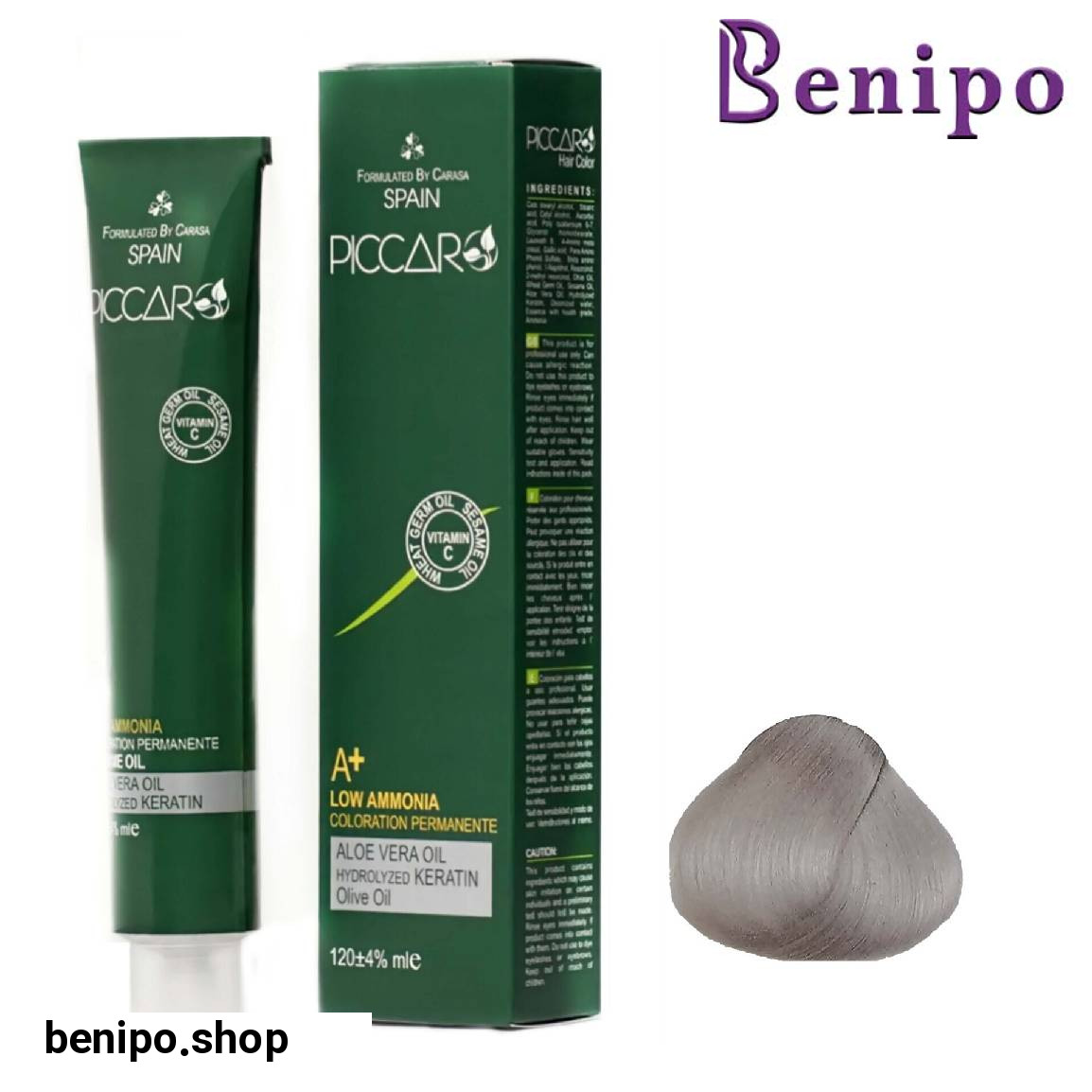 رنگ مو سری یخی Ice حجم 120 میلی لیتر