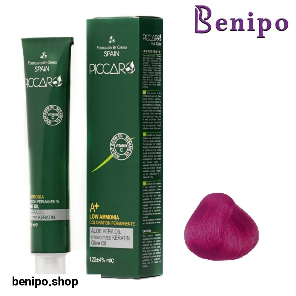 رنگ مو سری صورتی Pink حجم 120 میلی لیتر