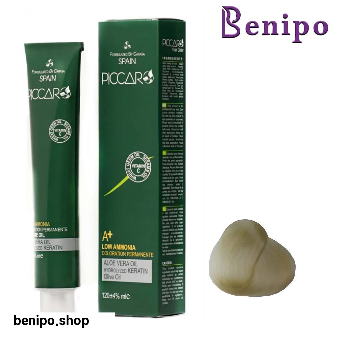 رنگ مو سری پلاتینه Platinum حجم 120 میلی لیتر