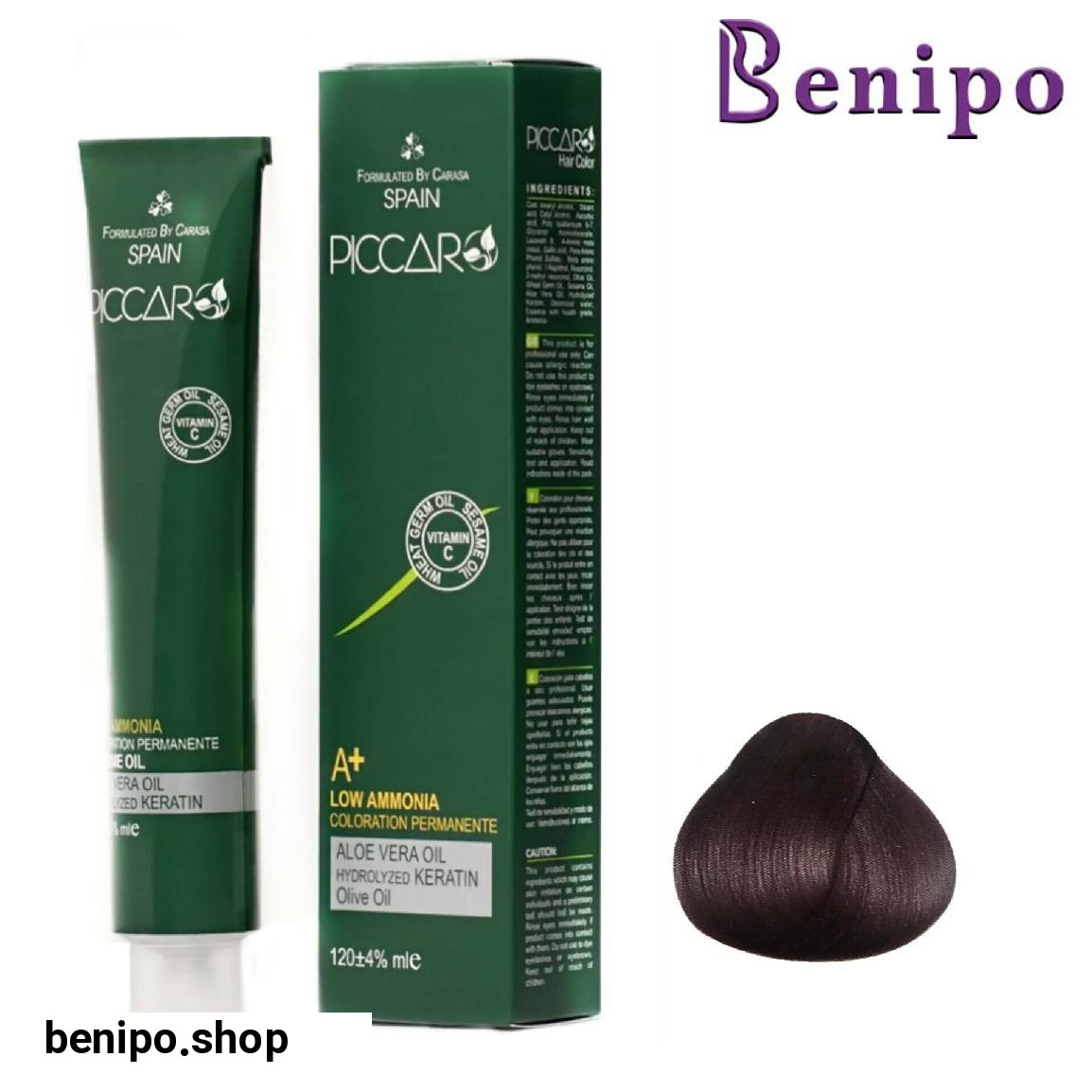 رنگ مو سری دودی بنفش Smoky Violet حجم 120 میلی لیتر