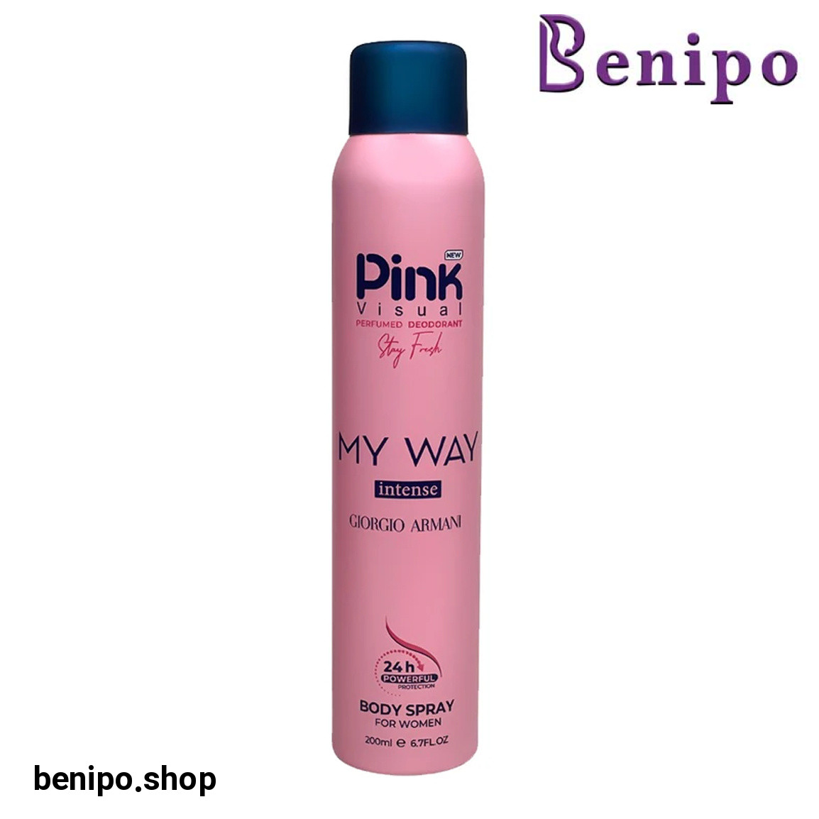 اسپری بدن زنانه مدل My Way Intense حجم 200 میلی لیتر