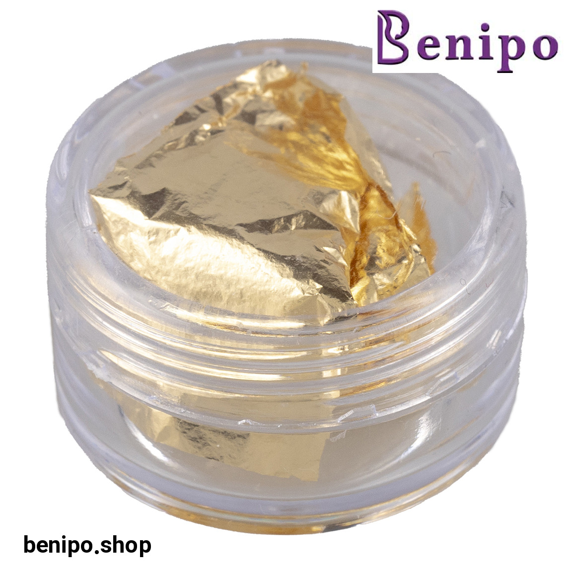 فویل ناخن مدل ورق طلا  بسته 1 عددی