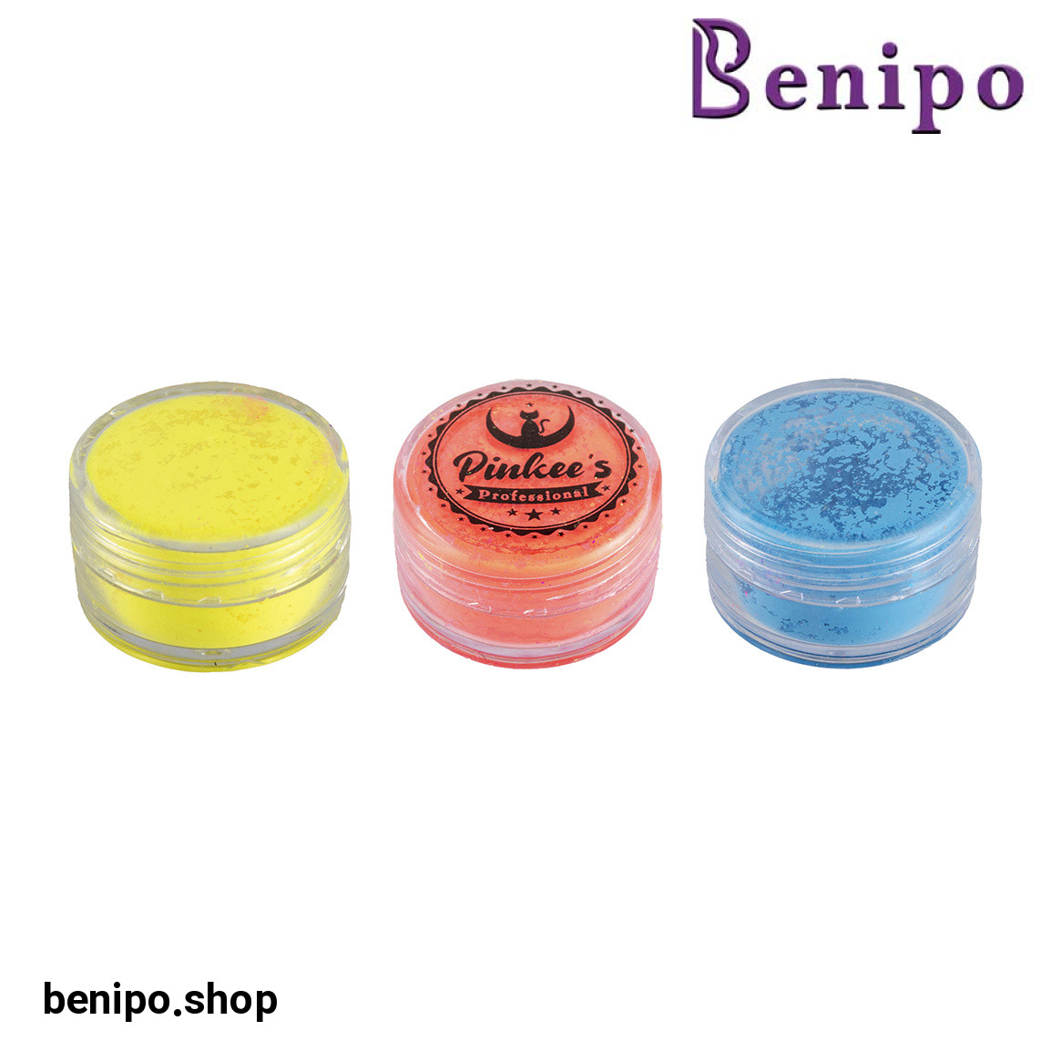 پودر پیگمنت ناخن مدل MuCLR-06 بسته 3 عددی با ارسال رنگ رندوم