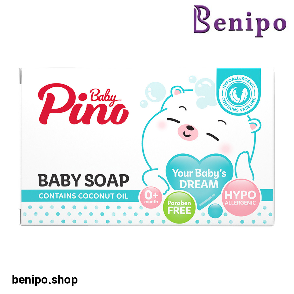 صابون کرمی کودک و نوزاد مناسب پوست نرمال حجم 100 گرم