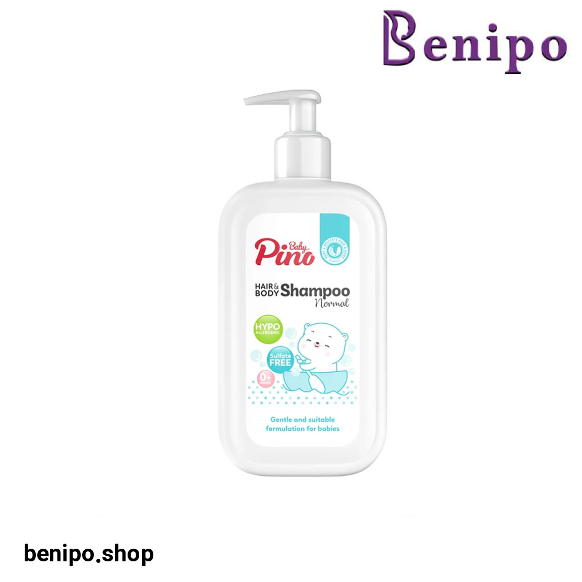 شامپو سر و بدن نرمال کودک و نوزاد حجم 350 گرم