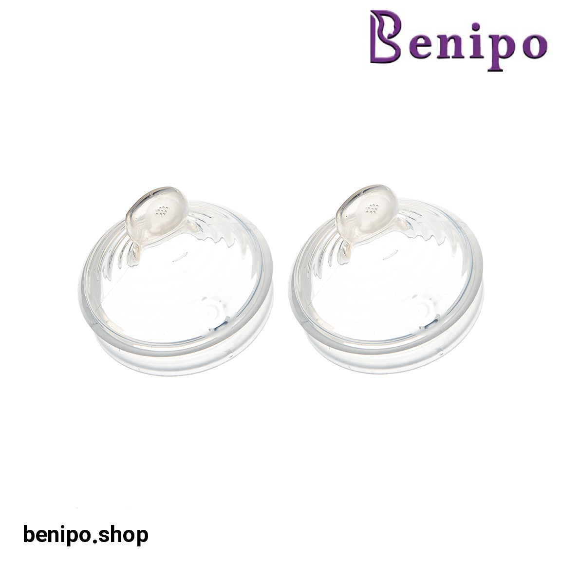 سر شیشه سیلیکونی کوچک مدل Medium مجموعه 2 عددی